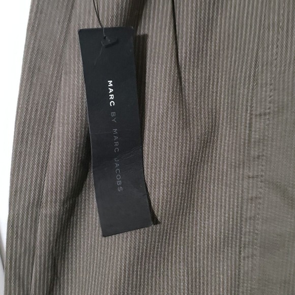 New w/ Defects Marc by Marc Jacobs Military Green Skirt Womens Size 8 Buckles - Picture 8 of 12